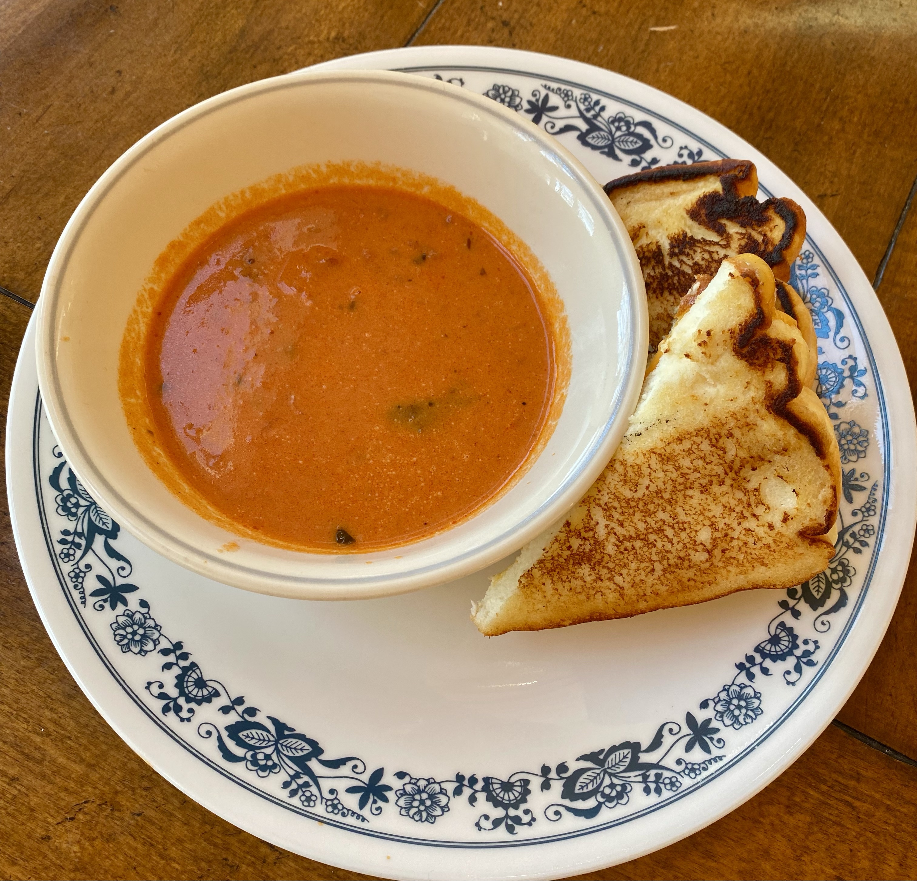 Keto Tomato Soup & Grilled Cheese