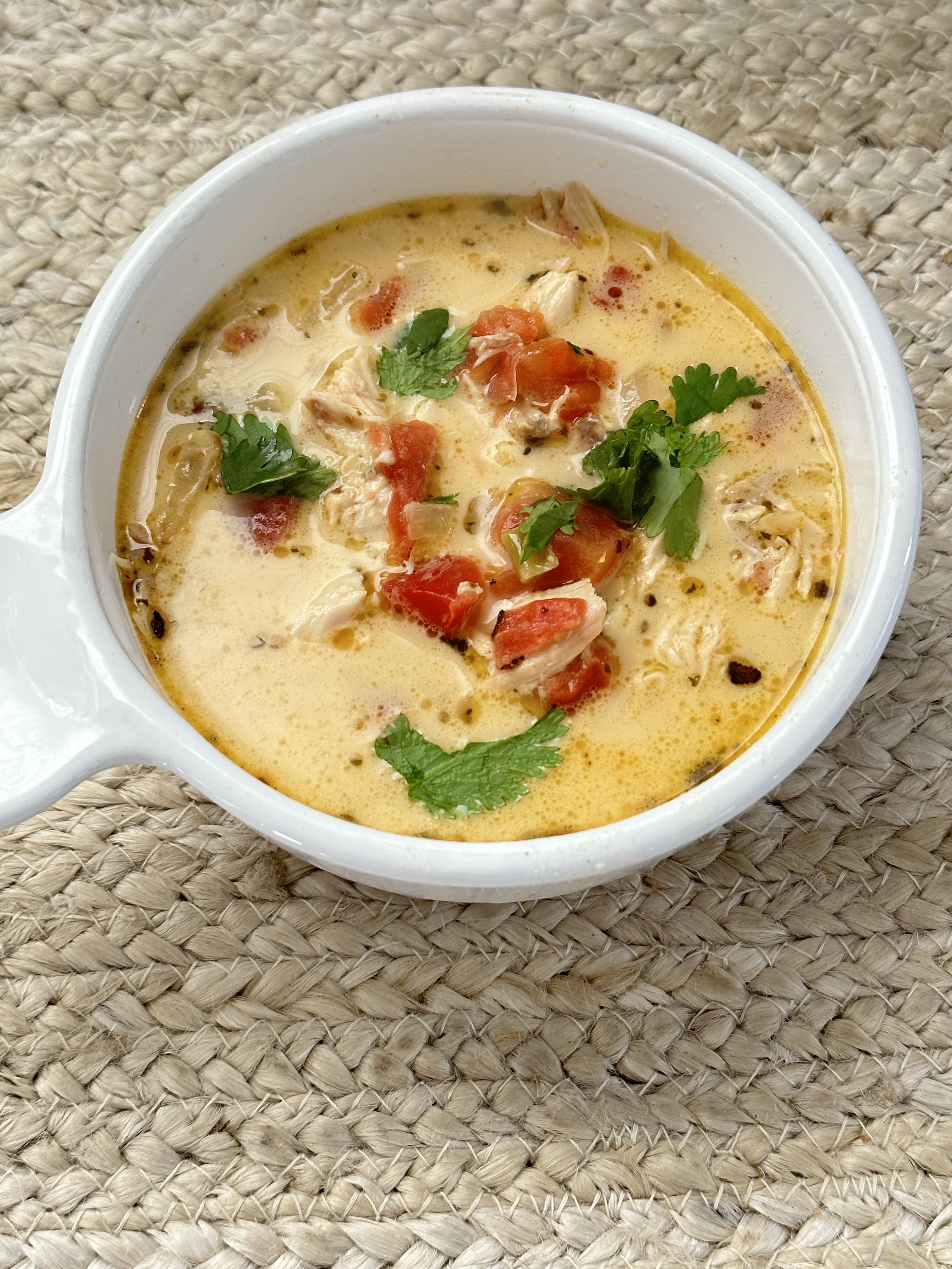 Cheesy Chicken Chili