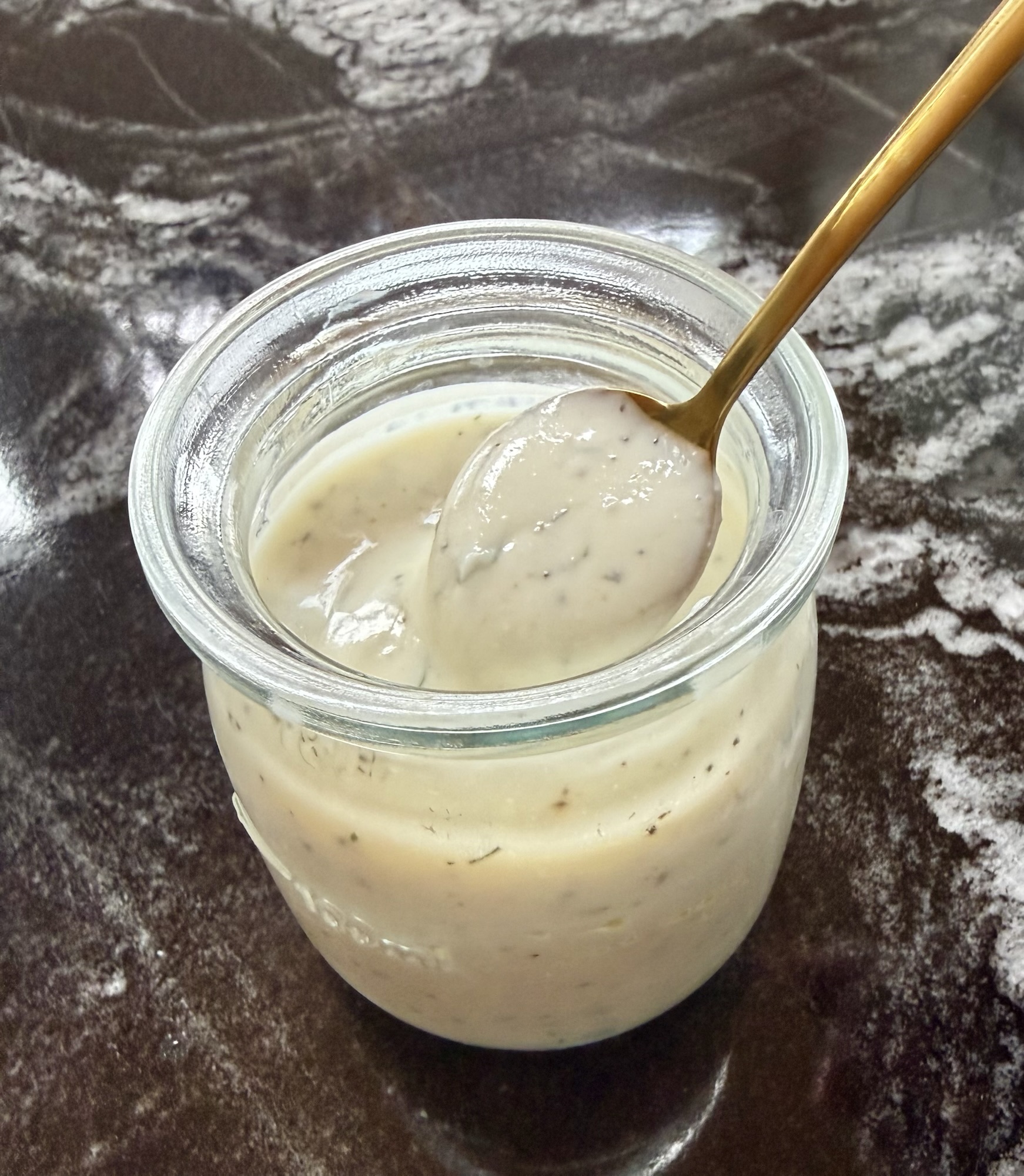 Ranch Dressing (made with yogurt)
