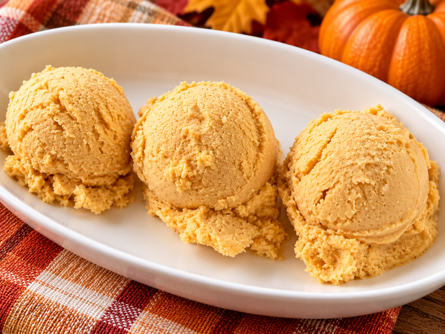 Low-Carb Pumpkin Pie ice Cream Ninja Creami